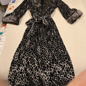 Leopard Robe